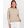 ANRABESS Cardigan Sweaters for Women 2026 Fall Outfits(Light Khaki)