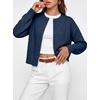 ANRABESS Cardigan Sweaters for Women 2026 Fall Outfits(Navy Blue)