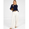 ANRABESS Cardigan Sweaters for Women Lightweight Fall Outfits(Navy Blue)