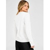 ANRABESS Cardigan Sweaters for Women Lightweight Fall Outfits(White)