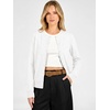 ANRABESS Cardigan Sweaters for Women Lightweight Fall Outfits(White)