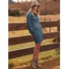ANRABESS Womens Long Sleeve Turtle Neck Fall Bodycon Mini Sweater Dresses(Navy)