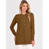 ANRABESS Cardigan Sweater for Women Button Up 2026 Fall Outfits(Caramel)