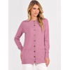 ANRABESS Cardigan Sweater for Women Button Up 2026 Fall Outfits(Coral Pink)