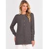 ANRABESS Cardigan Sweater for Women Button Up 2026 Fall Outfits(Deep Taupe)