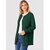 ANRABESS Cardigan Sweater for Women Button Up 2026 Fall Outfits(Forest Green)