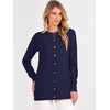ANRABESS Cardigan Sweater for Women Button Up 2026 Fall Outfits(Navy Blue)