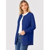 ANRABESS Cardigan Sweater for Women Button Up 2026 Fall Outfits(Royal Blue)
