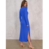 ANRABESS Women’s Fall Long Sleeve Casual Maxi Dress(Royal Blue)