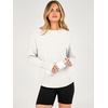 ANRABESS Womens Fall Long Sleeve Lightweight Sweaters(Cream White)