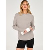 ANRABESS Womens Fall Long Sleeve Lightweight Sweaters(Gray Apricot)