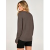 ANRABESS Womens Fall Long Sleeve Lightweight Sweaters(Nutmeg)