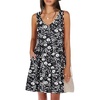 Black White Floral