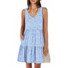 Blue White Floral